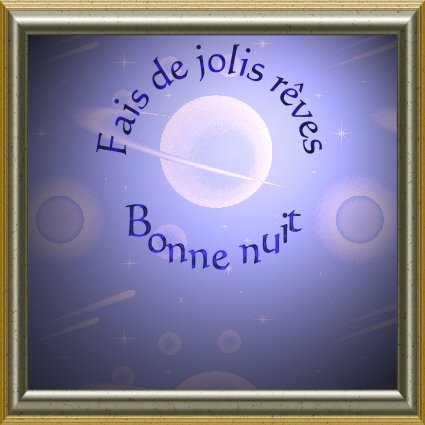 Bonne nuit mes ami(e)